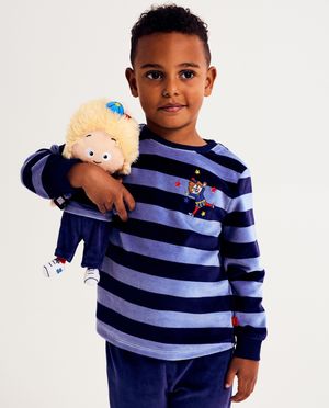 Pyjamas - Pyjama &agrave; Pierre-&eacute;pieurs + pyjama de poup&eacute;e