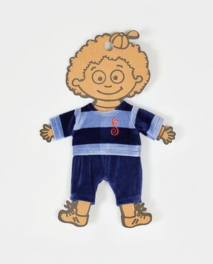 Pyjamas - Pyjama &agrave; Pierre-&eacute;pieurs + pyjama de poup&eacute;e