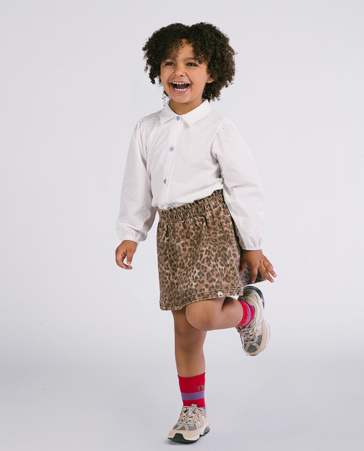 Rok met luipaardprint