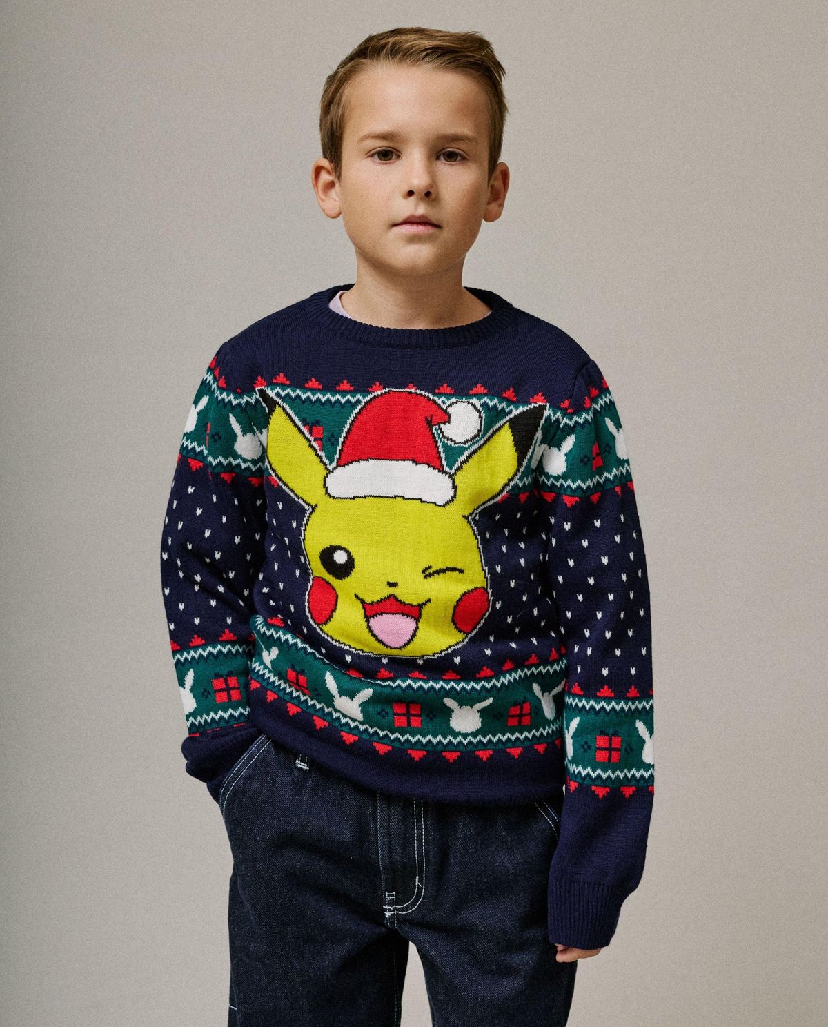 Kersttrui Pokémon