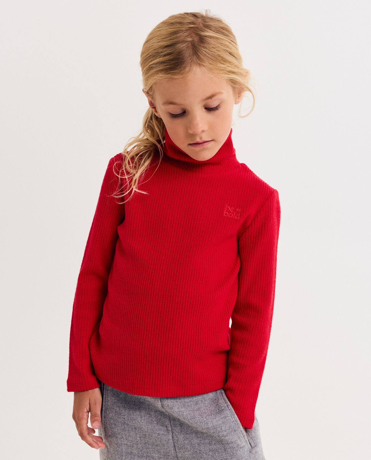 Longsleeve met geborduurd opschrift