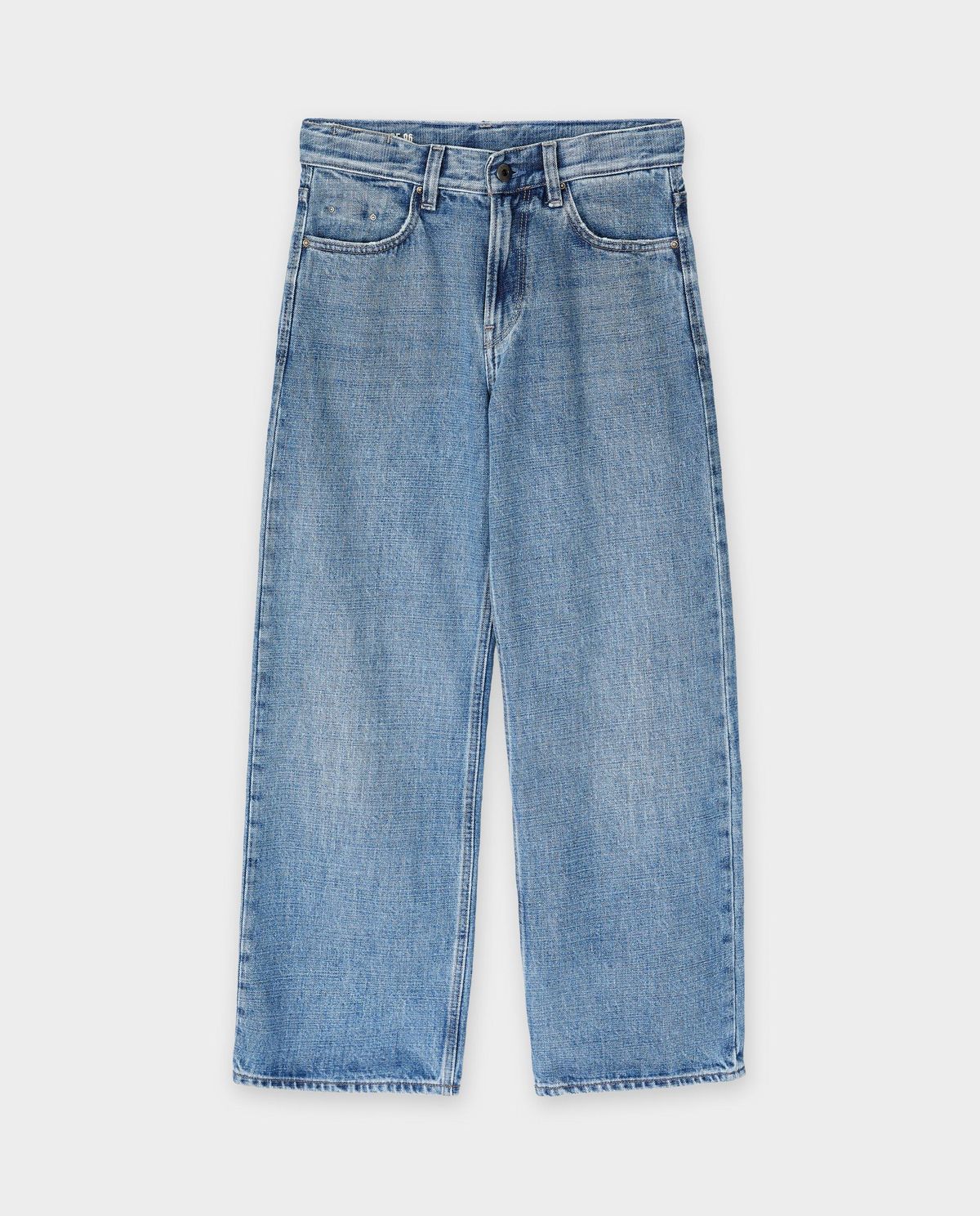 Blauwe jeans, loose fit