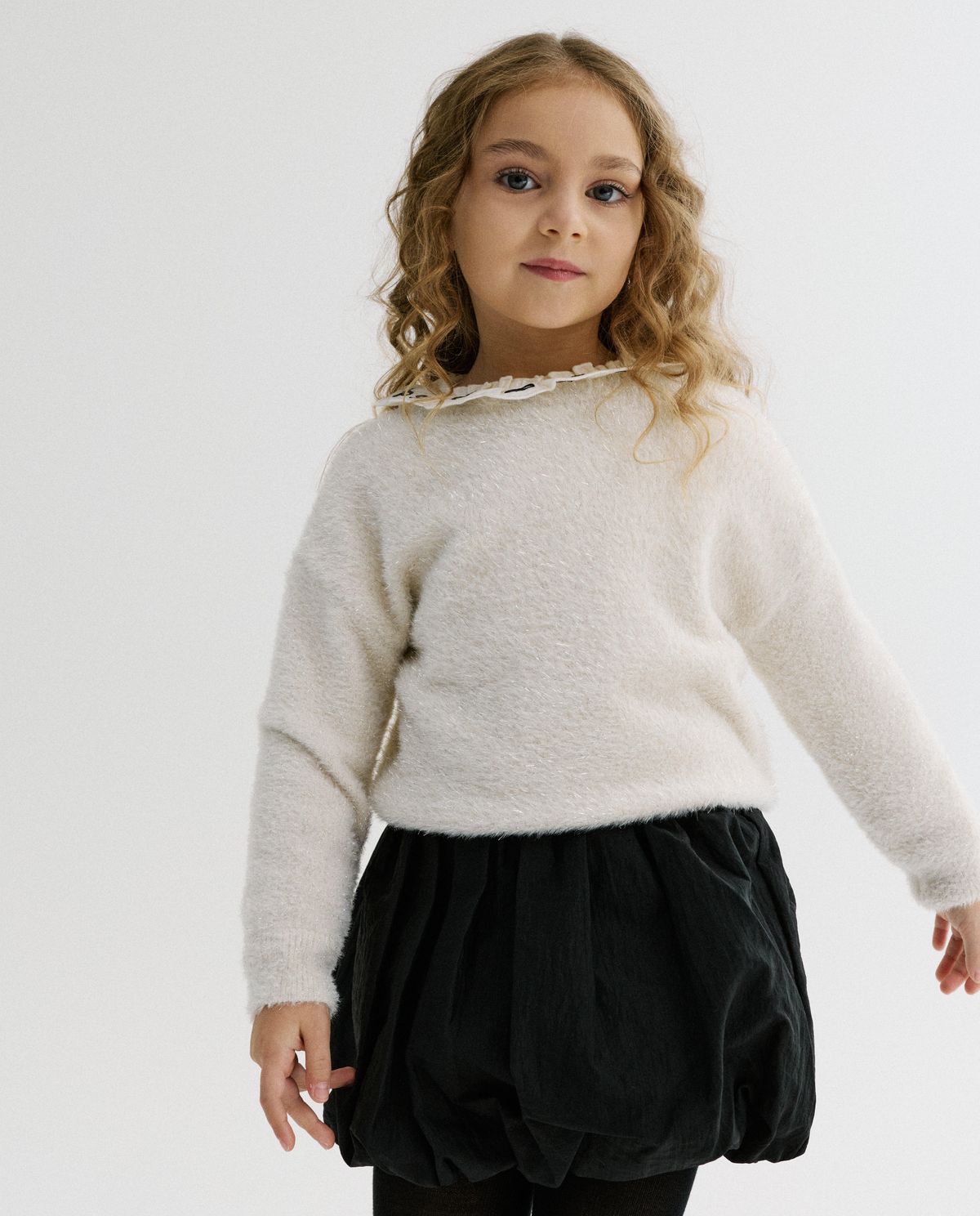 Beige trui, loose fit