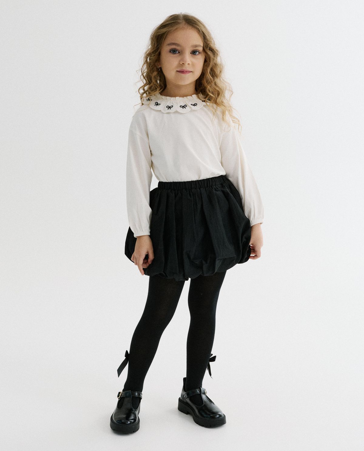 Zwarte rok, balloon fit