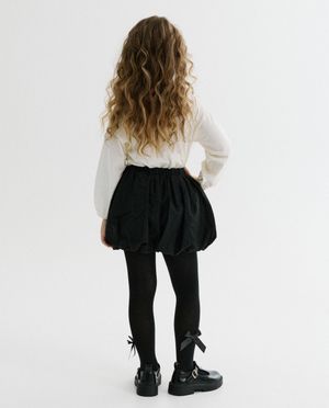 Rokken - Zwarte rok, balloon fit