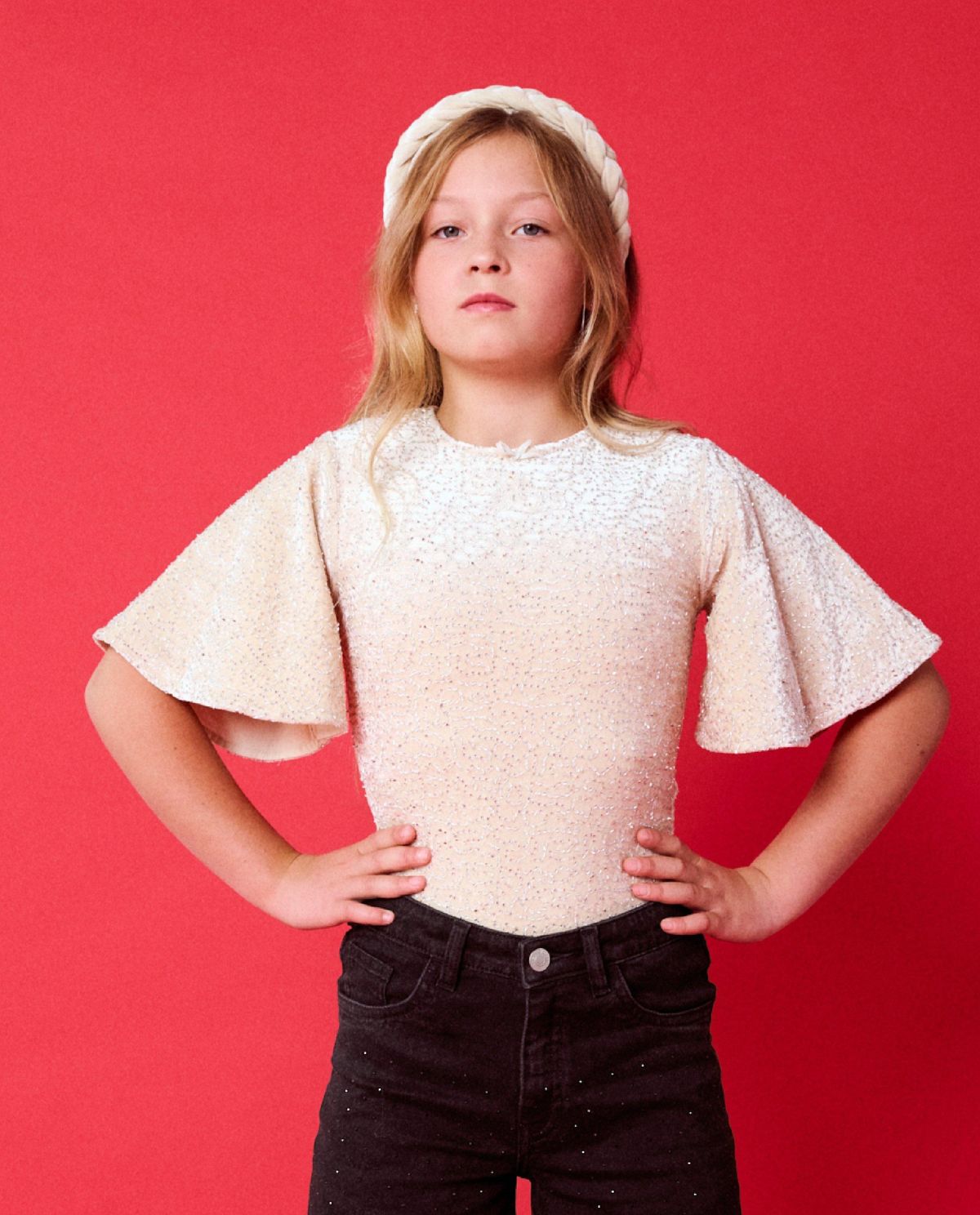 Bodysuit met glitter