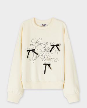 Sweaters - Sweater met opschrift, loose fit