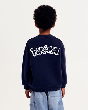 Sweat avec imprim&eacute; au dos de Pok&eacute;mon - Pokemon