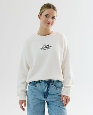 Sweaters - Sweater met backprint, oversized fit