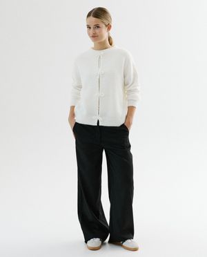 Truien - Trui met strikjes, loose fit