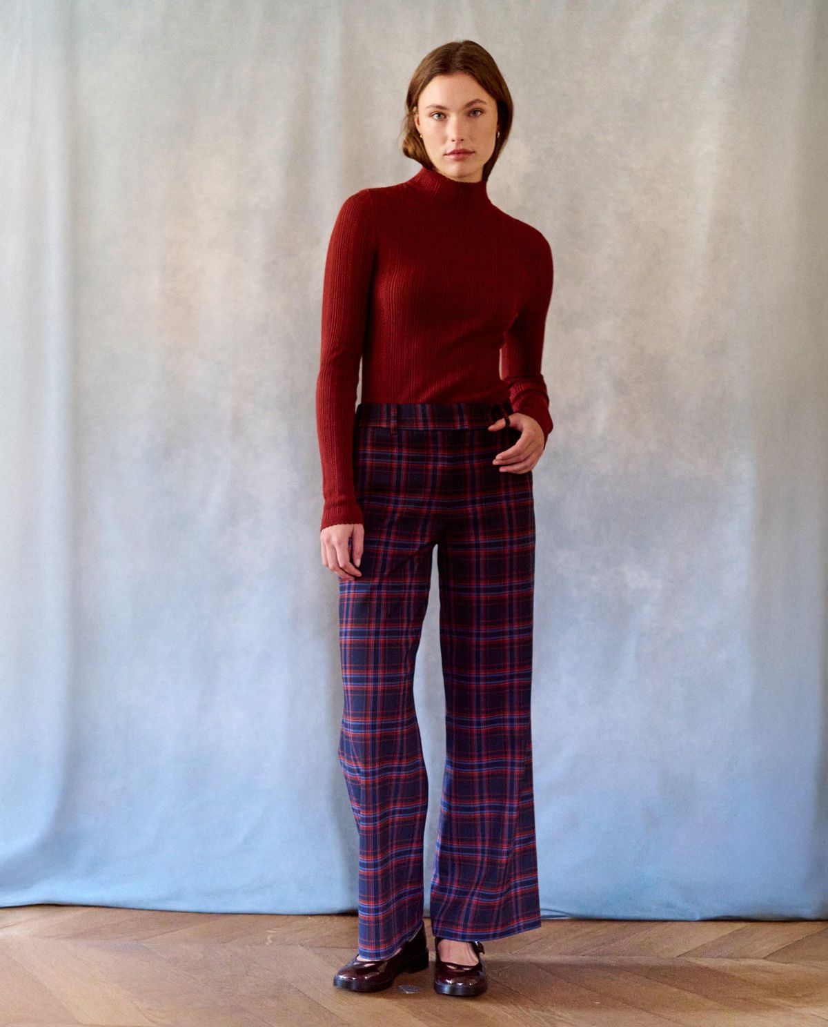 Broek met ruiten