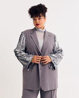 Blazers - Blazer met pailletten