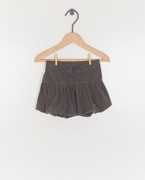 Rokken - Grijze rok, balloon fit