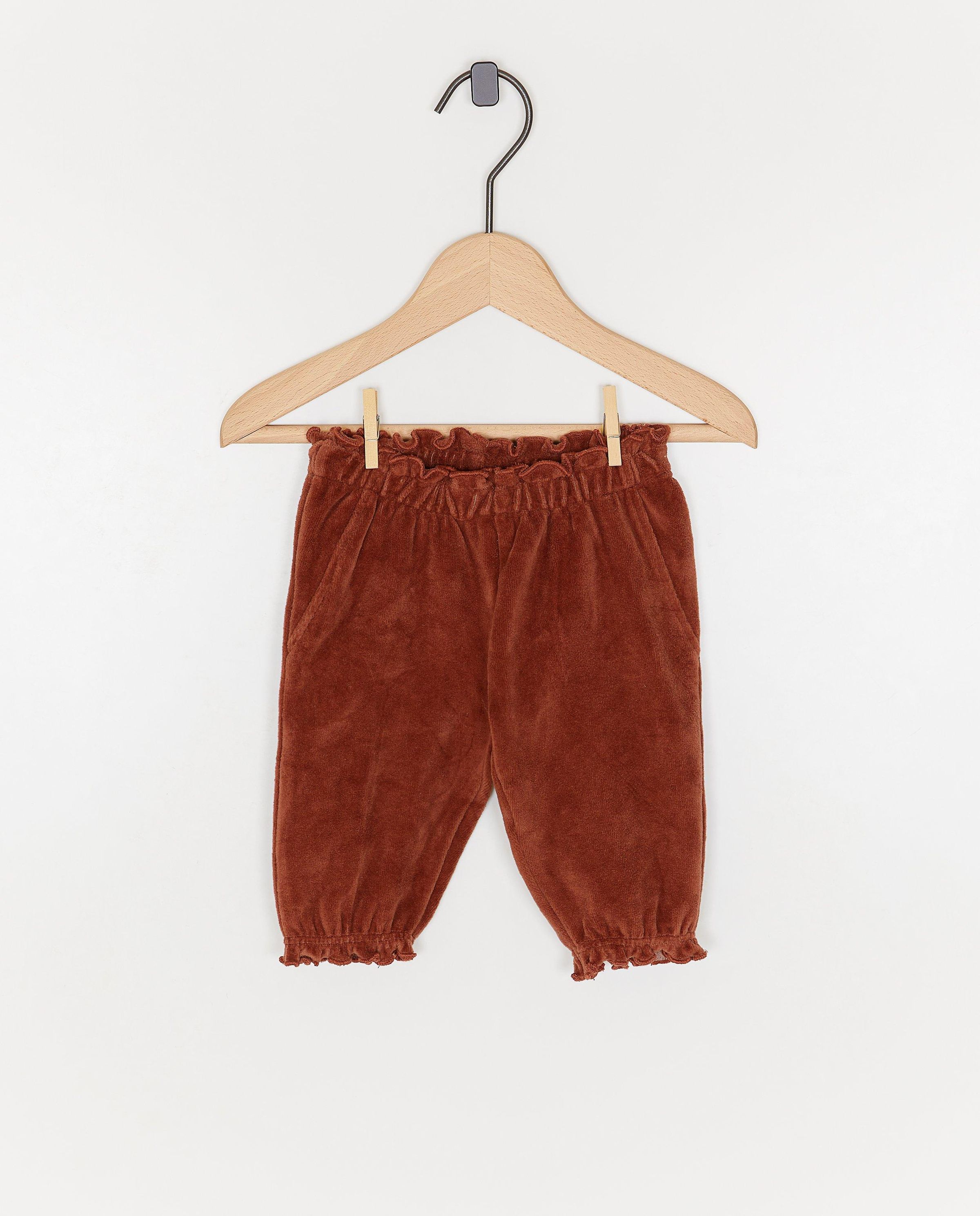 Bruine broek - Newborn 50-68