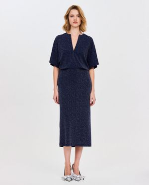 Jurk met glitter - CKS Dames
