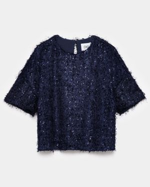Hemden - T-shirt met pailletten