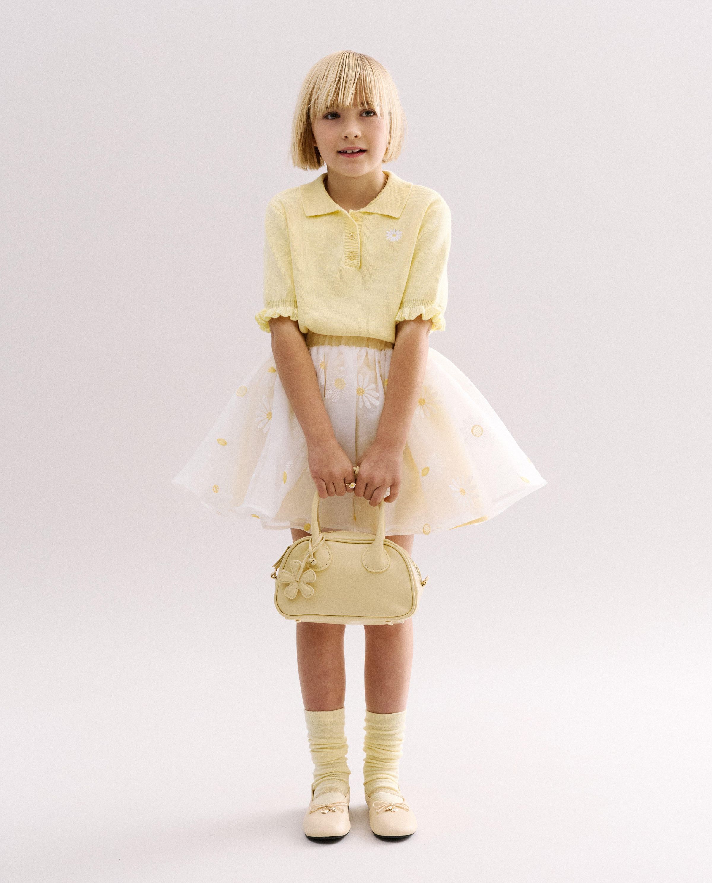 Jupe en mesh avec des fleurs brod&eacute;es, Special occasions, 116-152 - Milla Star