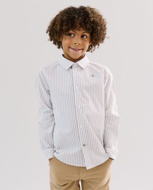 Hemden - Hemd met fijne strepen, regular fit, Special occasions, 116-164
