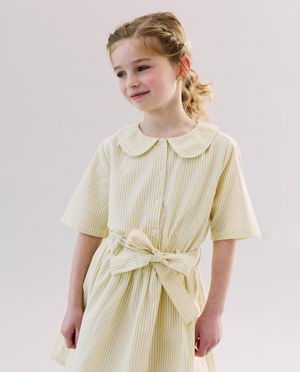 Robes - Robe &agrave; fines rayures