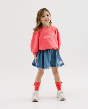 Sweaters - Sweater met geborduurd opschrift, loose fit