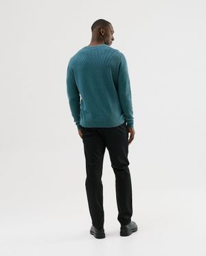 Broeken - Zwarte broek, slim fit