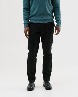 Broeken - Zwarte broek, slim fit