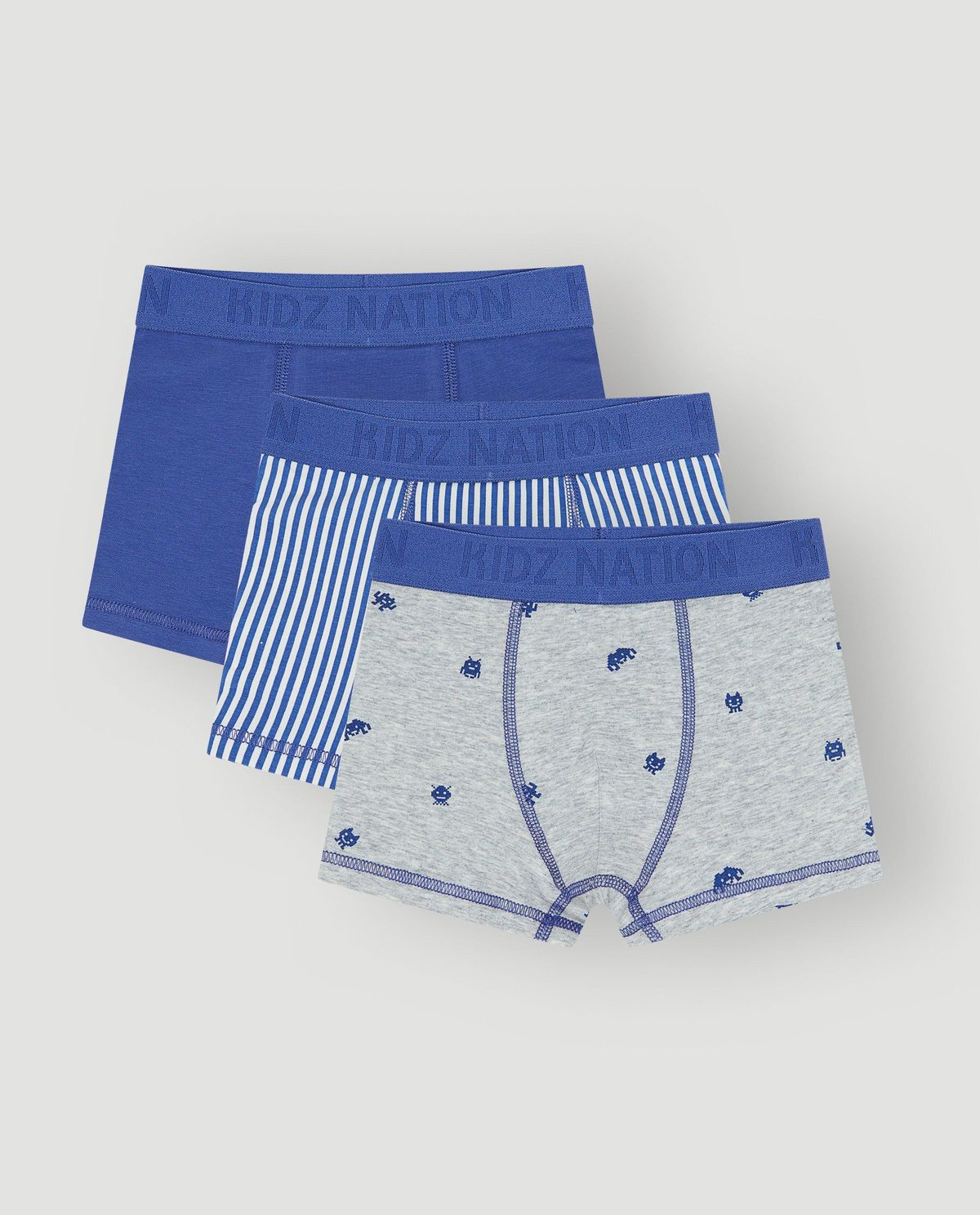 Set van 3 boxershorts, 86-128