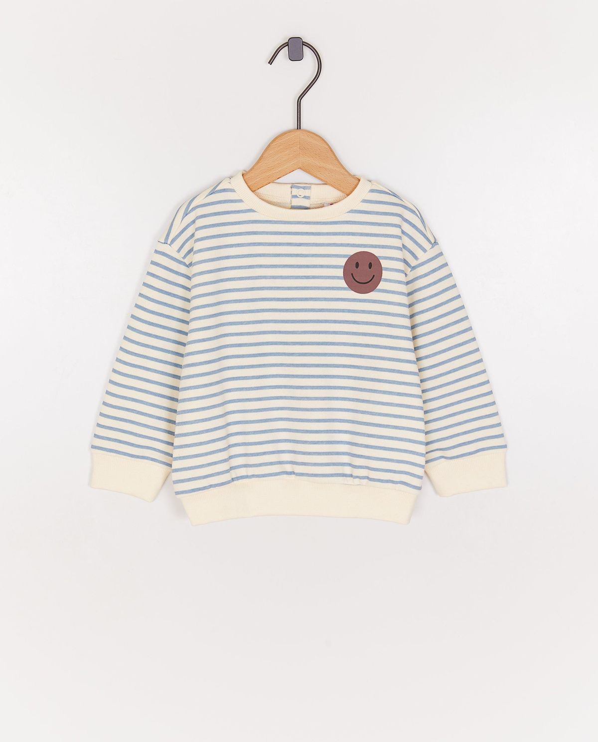 Sweater met strepen, loose fit