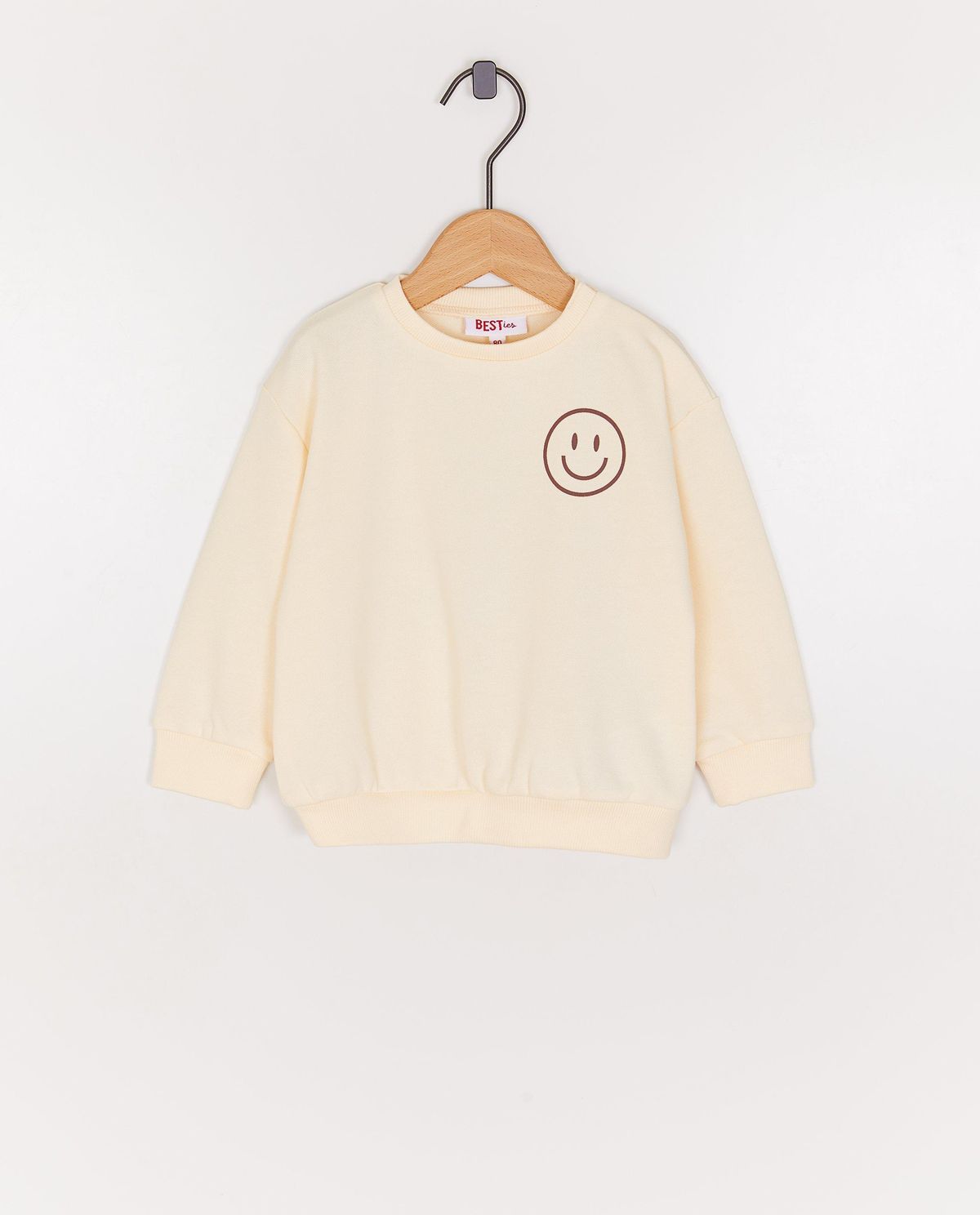 Sweater met backprint, loose fit