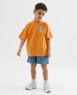 T-shirts - T-shirt met backprint, loose fit, unisex