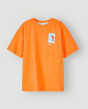 T-shirts - T-shirt met backprint, loose fit, unisex