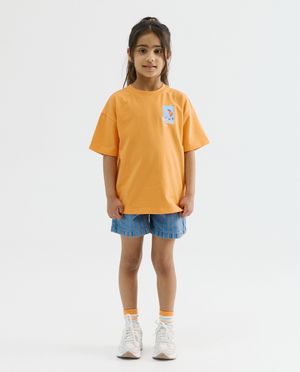 T-shirts - T-shirt met backprint, loose fit, unisex