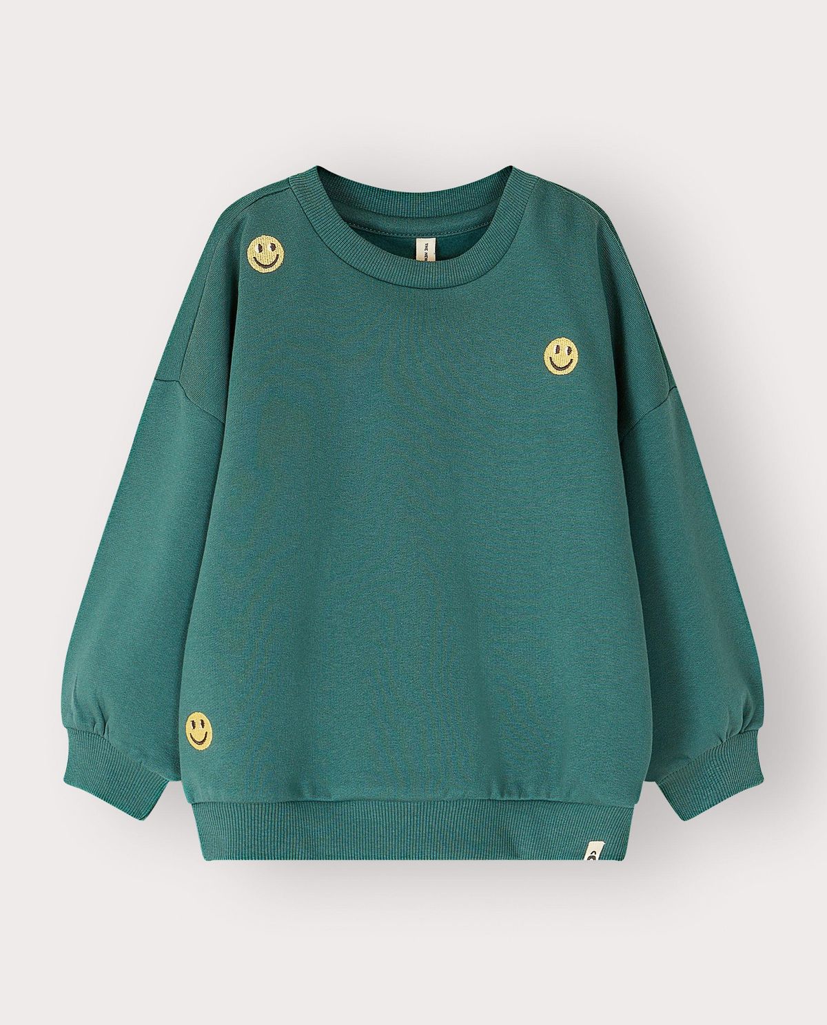 Sweater met geborduurde smileys, 104-122
