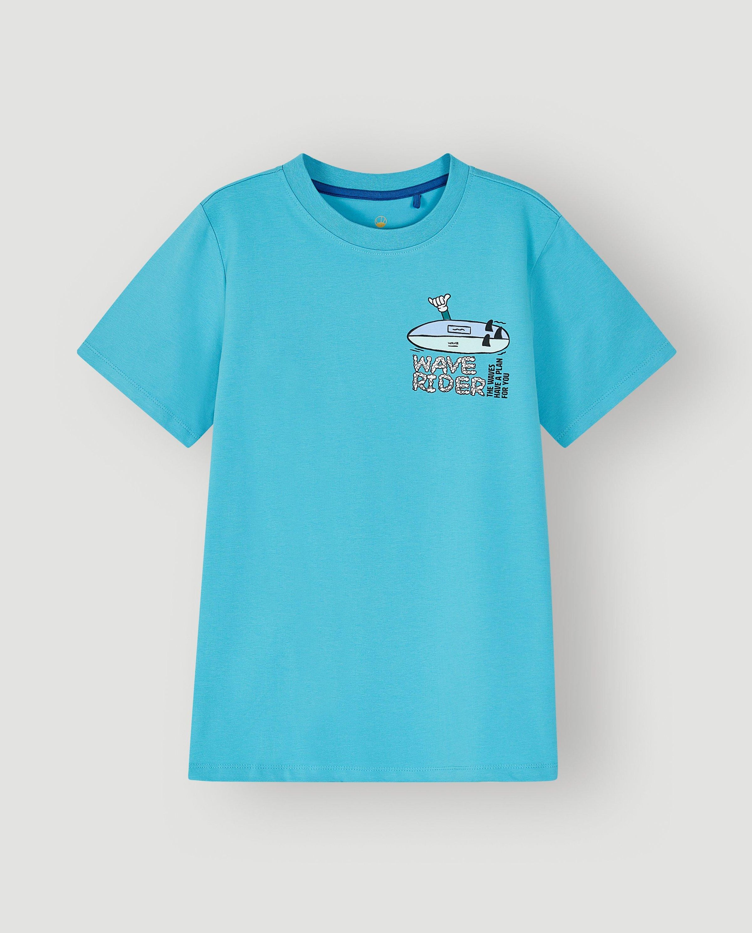 T-shirt met backprint - The NEW