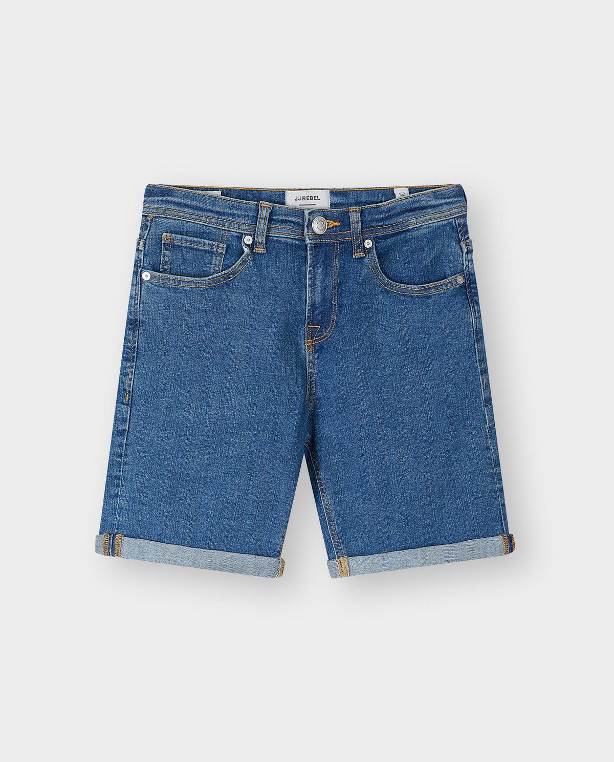 Blauwe jeansshort
