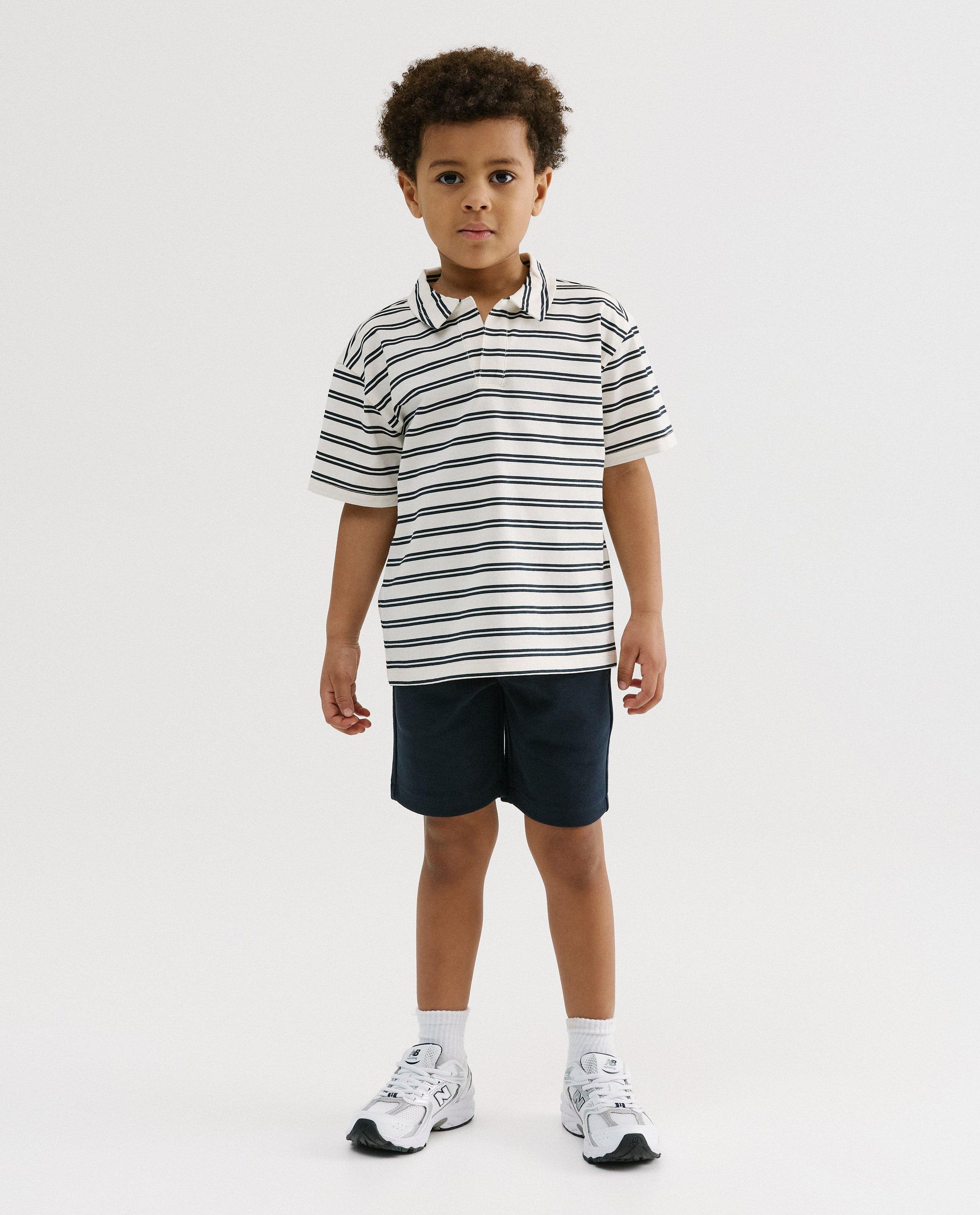 Donkerblauwe short - Kidz Nation