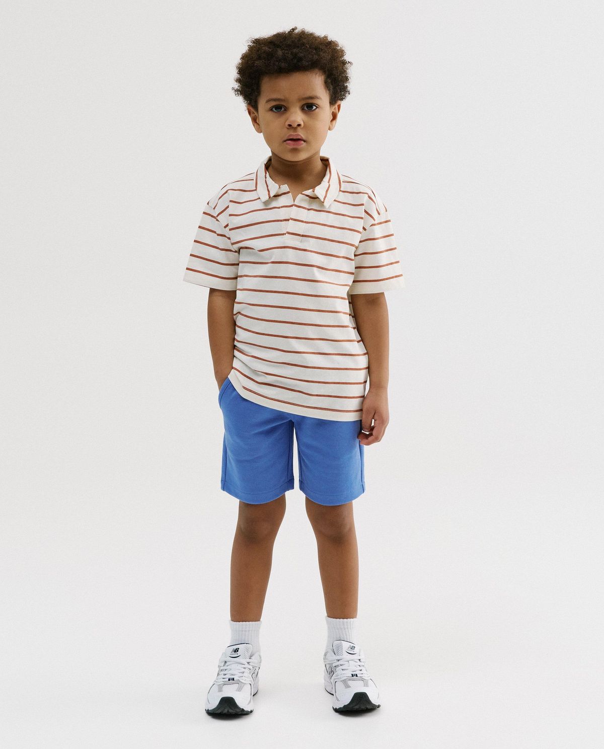 Blauwe short