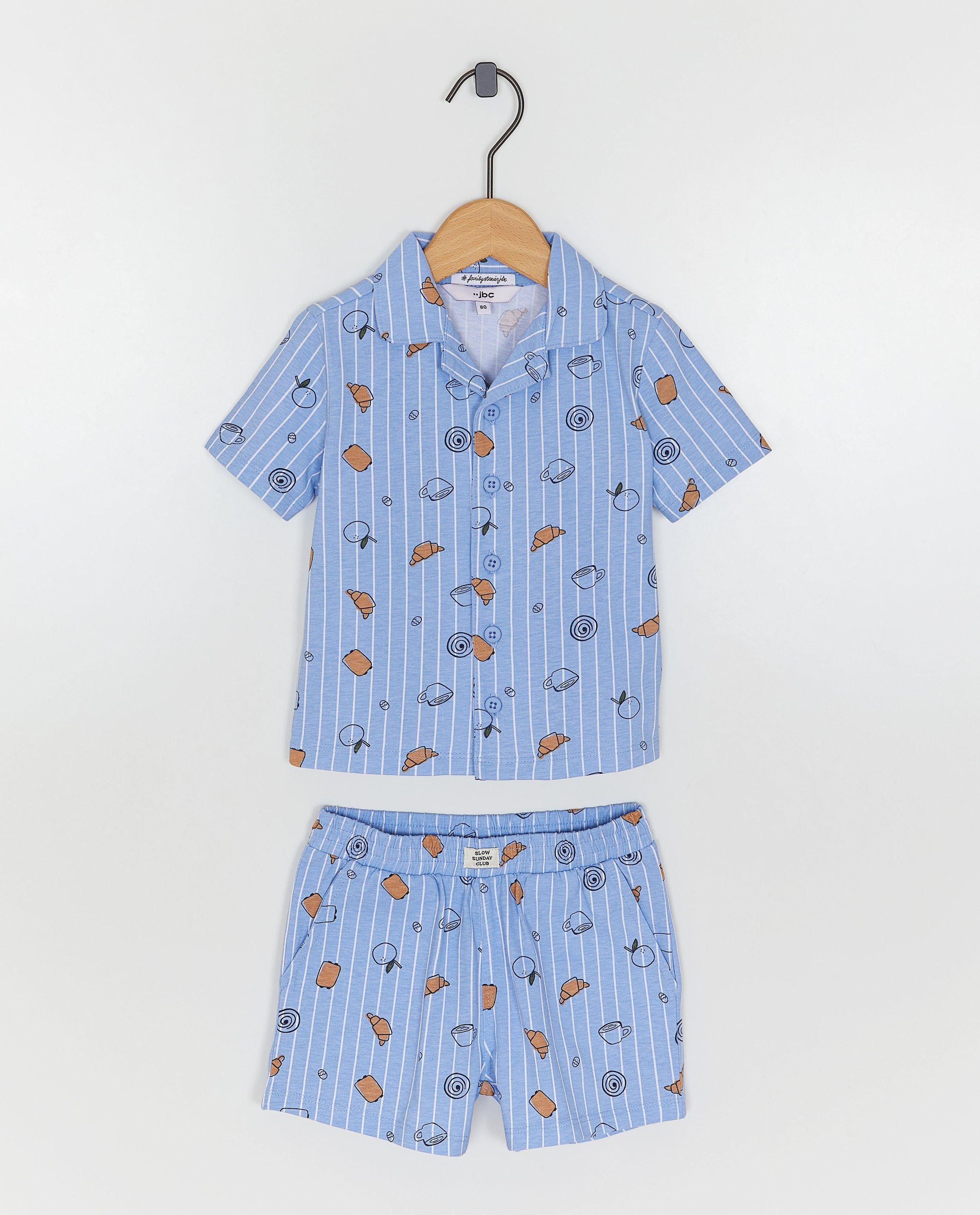 Pyjama met print croissants, 62-92 - Familystories