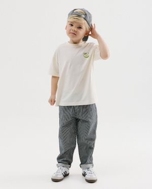 Broek met strepen, baggy fit - Kidz Nation