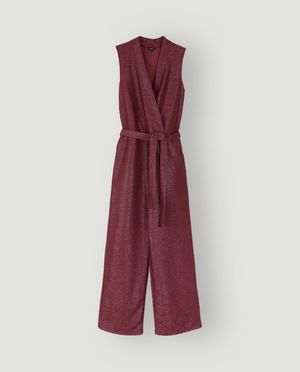 Jumpsuit - Jumpsuit met metallic details