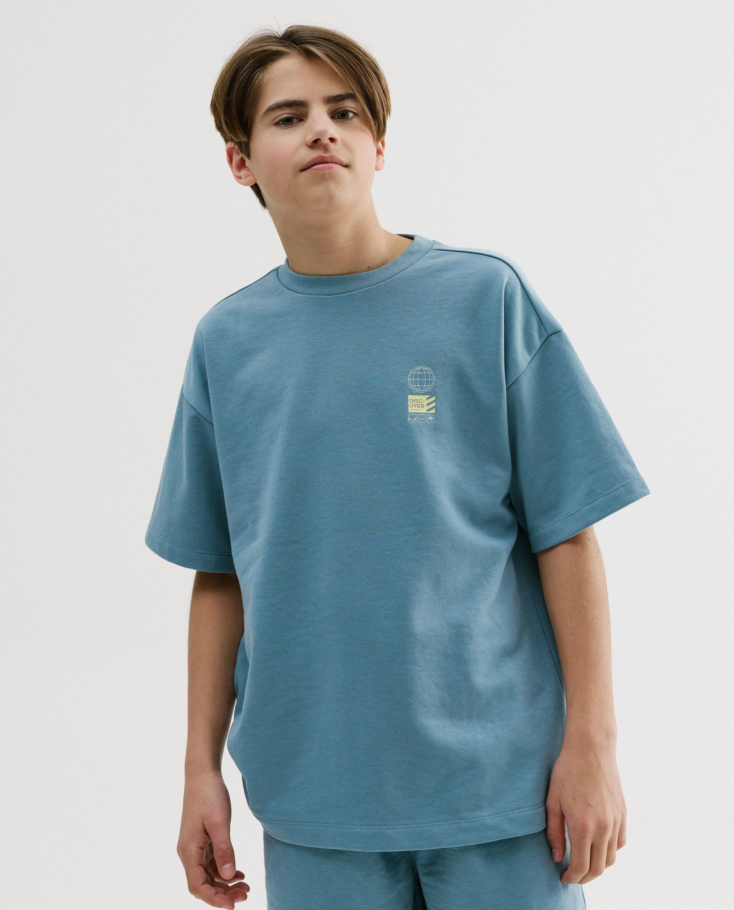 T-shirt met print, loose fit - Besties