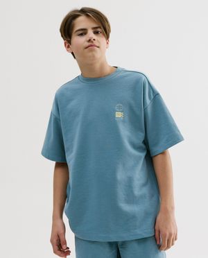 T-shirt met print, loose fit