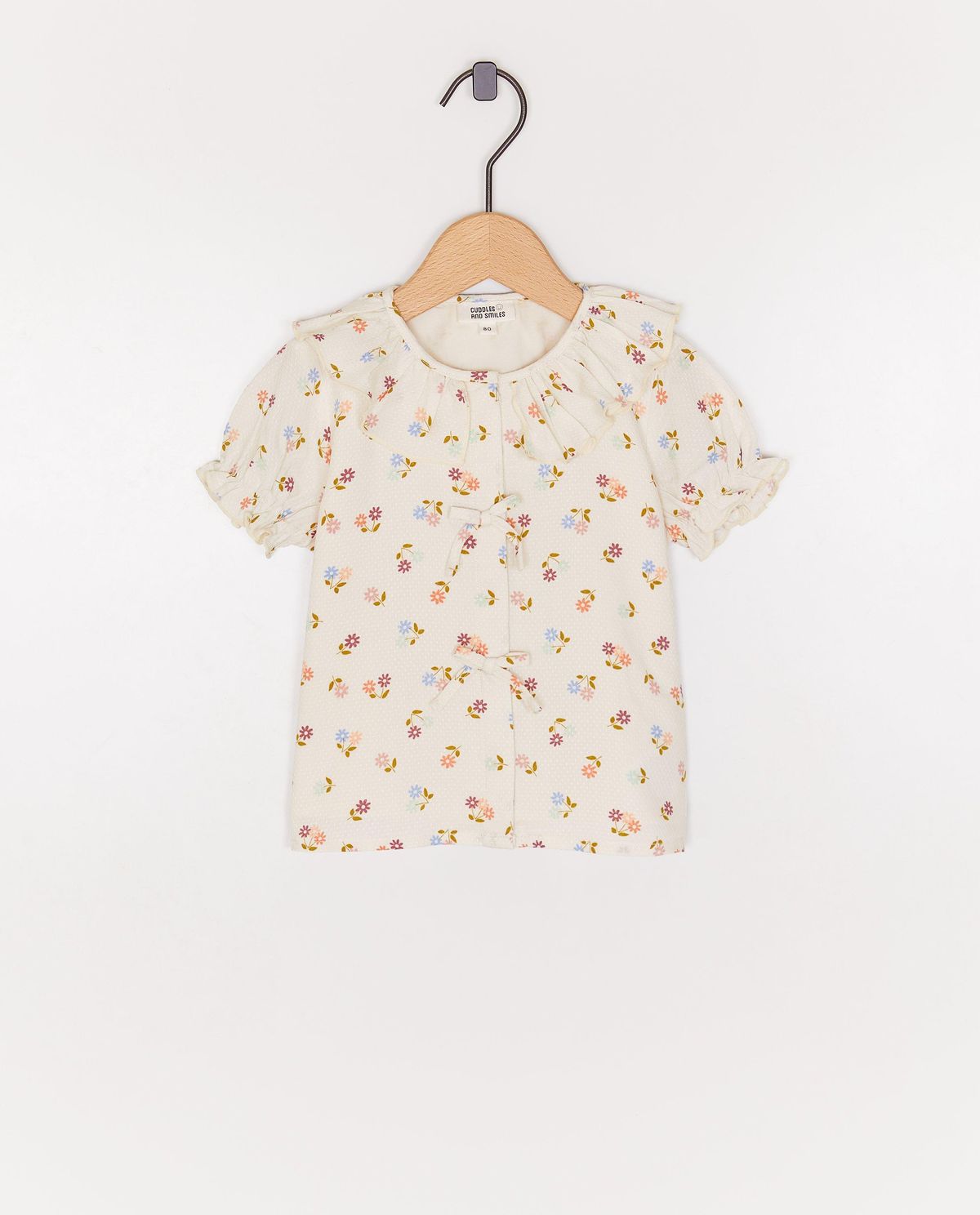 Blouse met bloemenprint