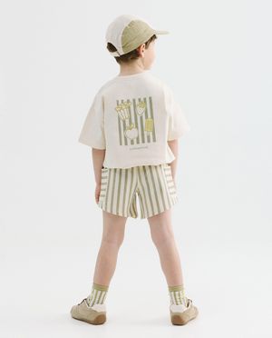 Shorts - Short avec rayures