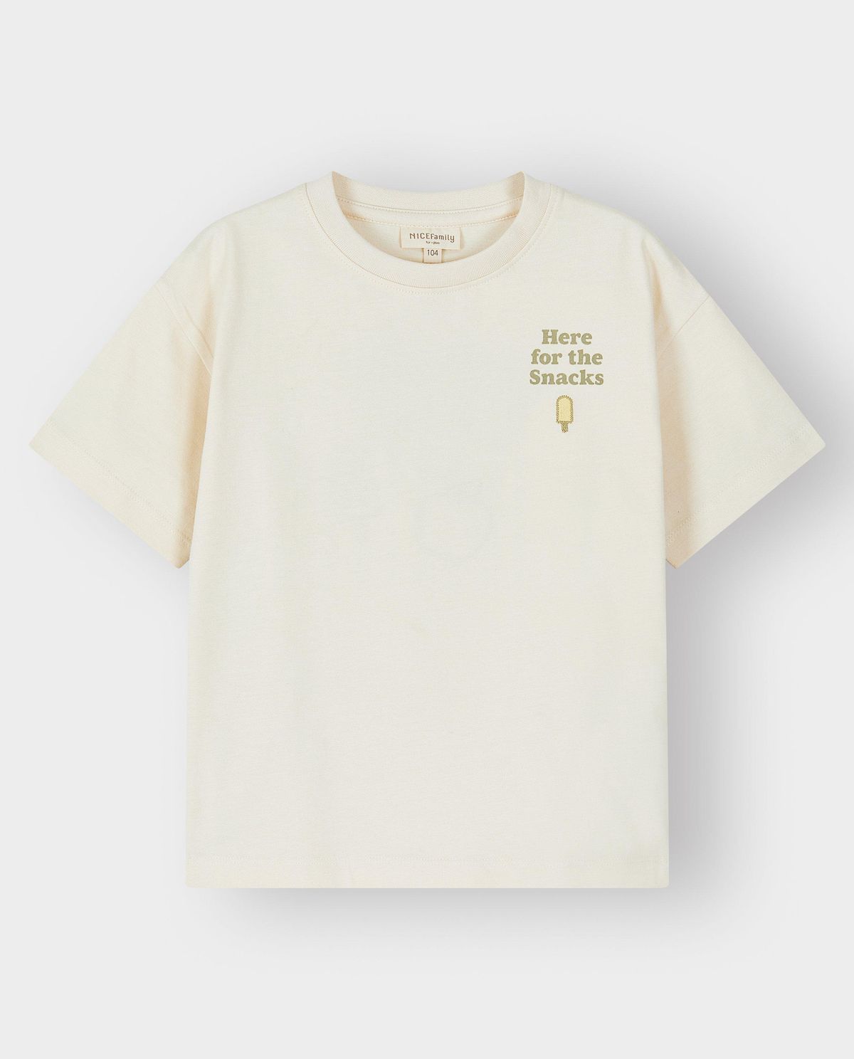 T-shirt met backprint, loose fit, unisex, 92-134