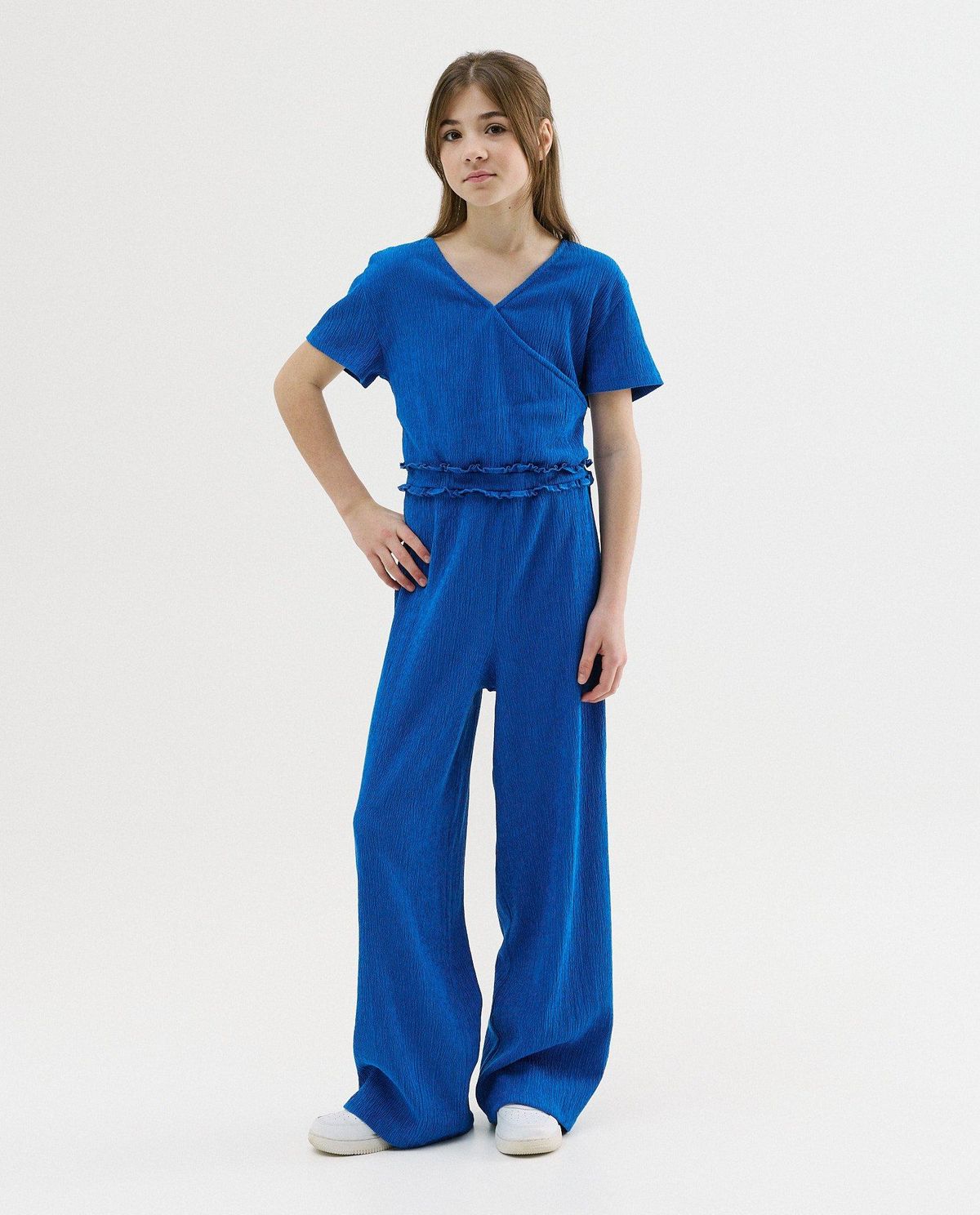 Jumpsuit met textuur