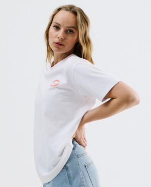 T-shirt avec inscription en relief, XS-XXL - Familystories