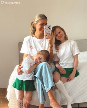 T-shirts - T-shirt avec inscription en relief, XS-XXL
