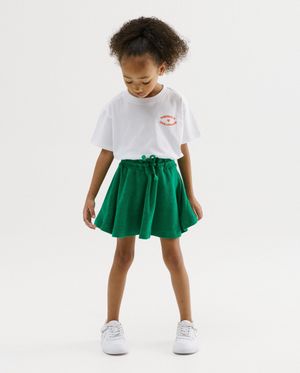 T-shirts - T-shirt avec inscription en relief, coupe loose, unisexe, 98-134