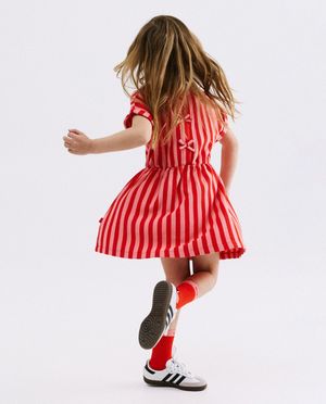 Robes - Robe avec patch brod&eacute;